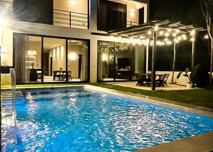 Xpuha Nicte Incredible With A Luxury Pool Pousada *